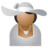 miss grey hat Icon